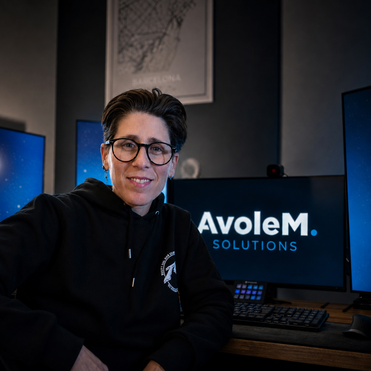 Fernanda, responsable de diseño, producto y comunicación en AvoleM